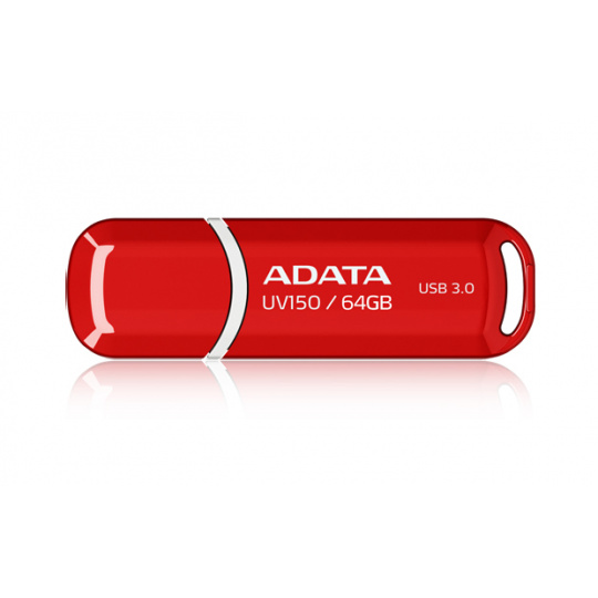 ADATA 64GB DashDrive UV150 USB paměť USB Typ-A 3.2 Gen 1 (3.1 Gen 1) Červená