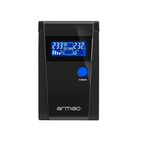 Nepřerušitelné napájení Armac UPS PURE SINE WAVE OFFICE LINE-INTERACTIVE O/850E/PSW