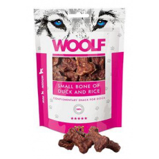 WOOLF pochoutka small bone of duck and rice 100g WOOLF pochoutka small bone of duck and rice 100g