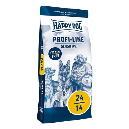 Happy Dog Profi Line Sensitive Grain Free 24/14 20 kg + DOPRAVA ZDARMA Happy Dog Profi Line Sensitive Grain Free 24/14 20 kg + DOPRAVA ZDARMA