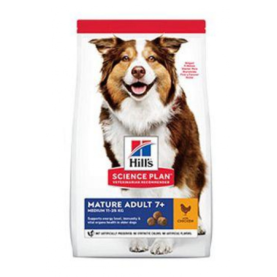 Hill's Can. SP Mature Adult 7+ Medium Chicken 2,5kg Hill's Can. SP Mature Adult 7+ Medium Chicken 2,5kg