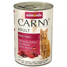 ANIMONDA konzerva CARNY Adult - hovězí, srdce 400g ANIMONDA konzerva CARNY Adult - hovězí, srdce 400g