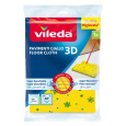 Utěrka na podlahu z mikrovlákna Vileda 3d