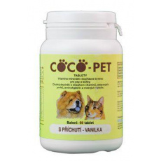 Coco Pet vanilka 50tbl Coco Pet vanilka 50tbl