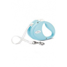 Vodítko FLEXI Puppy pásek 2m/12kg sv. modrá Vodítko FLEXI Puppy pásek 2m/12kg sv. modrá