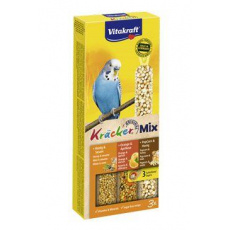 Vitakraft Bird Kräcker Andulka med/pom/popcorn tyč 3ks Vitakraft Bird Kräcker Andulka med/pom/popcorn tyč 3ks