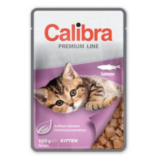 Calibra Cat kapsa Premium Kitten Salmon 100g Calibra Cat kapsa Premium Kitten Salmon 100g