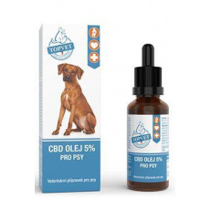 CBD olej 5% pro psy TOPVET 10ml CBD olej 5% pro psy TOPVET 10ml
