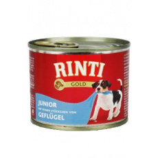 Rinti Dog Gold Junior konzerva drůbež 185g Rinti Dog Gold Junior konzerva drůbež 185g