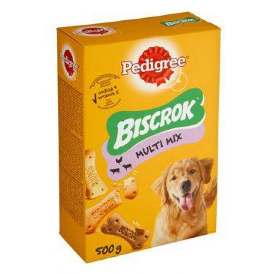 Pedigree poch.Multi Original Flavour Biscuit 500g