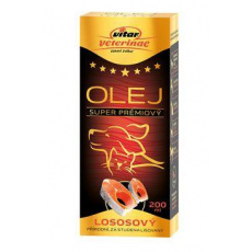 VITAR Veterinae Lososový olej 200ml VITAR Veterinae Lososový olej 200ml