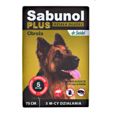 Sabunol Plus Obojek proti blechám a klíšťatům 75 cm