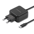 Qoltec 50197 Nabíječka 12W | 5V | 2.4 | USB typu C | Černá