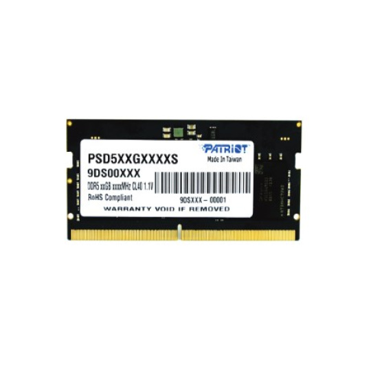 Patriot Memory Signature PSD516G480081S paměťový modul 16 GB 1 x 16 GB DDR5 4800 MHz