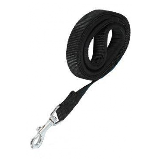 Vodítko pes SOFT nylon 20mm/1m černá Zolux