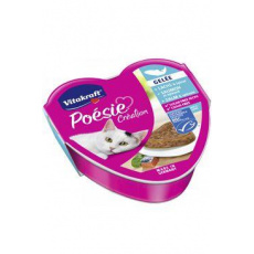 Vitakraft Cat Poésie Gelée vanička losos a špenát 85g Vitakraft Cat Poésie Gelée vanička losos a špenát 85g