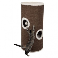 Škrábadlo VITUS Cat Tower, 115 cm, hnědo/krémové Škrábadlo VITUS Cat Tower, 115 cm, hnědo/krémové