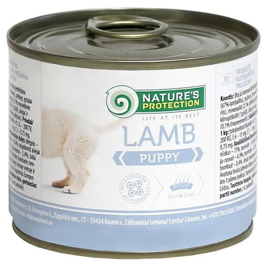Natures P KONZERVA dog puppy jahňacie 200 g