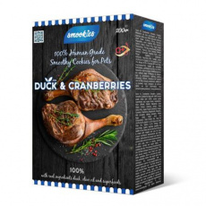 SMOOKIES Premium DUCK - kachní sušenky 100% human grade, 200g SMOOKIES Premium DUCK - kachní sušenky 100% human grade, 200g