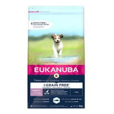 Eukanuba Dog Puppy&Junior Small&Medium Grain Free 3kg Eukanuba Dog Puppy&Junior Small&Medium Grain Free 3kg