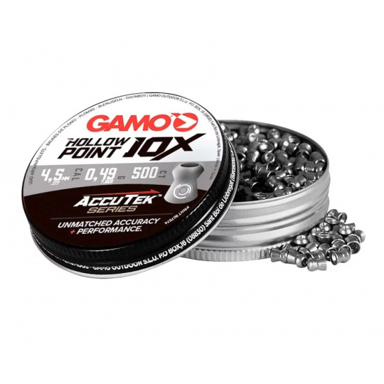 GAMO PREMIUM ACCUTEK HOLLOW POINT SHOT 4,5 MM - 500 KS.