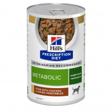 HILL'S Prescription Diet Metabolic Stew with chicken & added vegetables - mokré krmivo pro psy - 354g