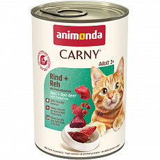 ANIMONDA konzerva CARNY Adult - hovězí, srnčí,brusinky 400g