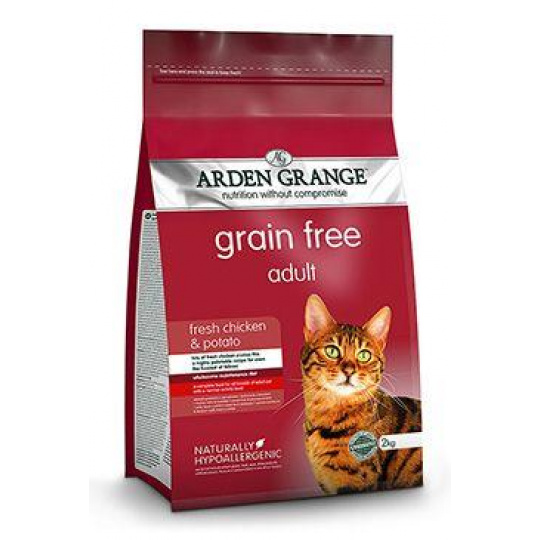 Arden Grange Cat GF Adult with fresh Chick&Potato 2kg