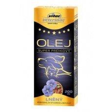 VITAR Veterinae Lněný olej 200ml VITAR Veterinae Lněný olej 200ml