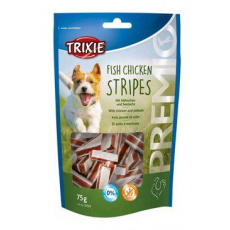 Trixie Premio STRIPES pásky kuře a losos 75g TR