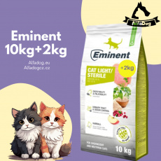 Eminent Cat Light Sterile High Premium 10kg+2kg