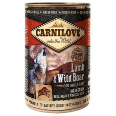 CARNILOVE Into the Wild Lamb&Wild Boar - Mokré krmivo pro psy - 400 g