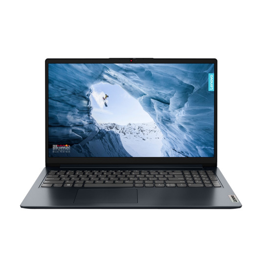 Lenovo IdeaPad 1 Intel® Pentium® Silver N6000 Laptop 39,6 cm (15.6") Full HD 8 GB DDR4-SDRAM 384 GB Wi-Fi 6 (802.11ax) Windows 11 Home in S mode Modrá Nový / Repack