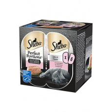 Sheba kapsa Perfect Portions s lososem 3x75g Sheba kapsa Perfect Portions s lososem 3x75g