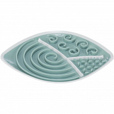 Lick´n´Snack LIST - podložka k pomalému krmení, 28 x 21 cm, TPR/plast
