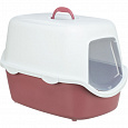 WC VICO kryté s dvířky, bez filtru 56 x 40 x 40 cm, starorůžová/bílá