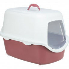 WC VICO kryté s dvířky, bez filtru 56 x 40 x 40 cm, starorůžová/bílá