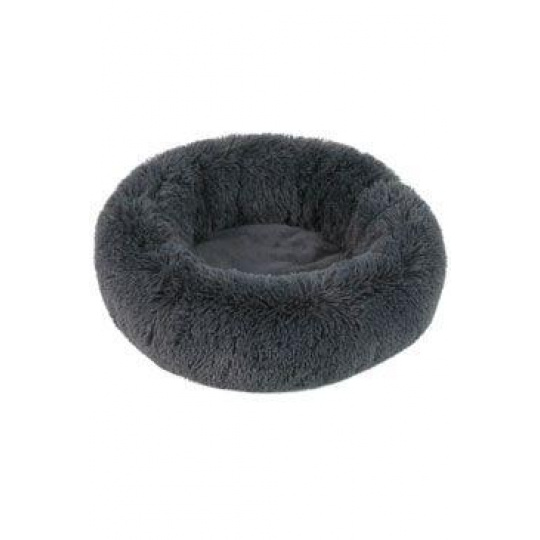 Pelech kulatý ADELE s dlouhým vlasem 50cm šedá