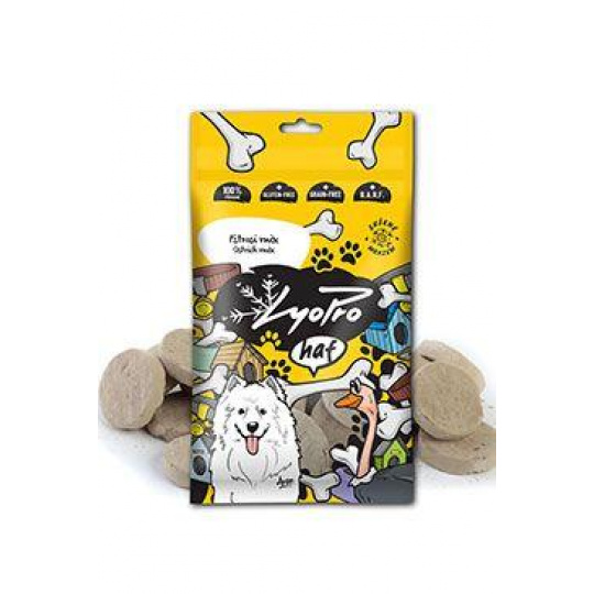 Lyopro Dog poch. mrazem sušený Pštrosí mix 50g