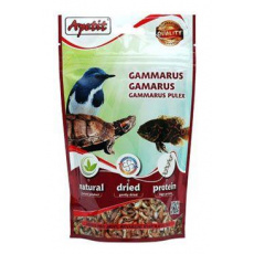 Krmivo pro ryby, ptáky, želvy Apetit gamarus 50g Krmivo pro ryby, ptáky, želvy Apetit gamarus 50g