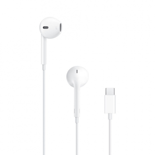 Apple EarPods (USB‑C) Sluchátka s mikrofonem Kabel Do ucha Hovory/hudba USB typu C Bílá