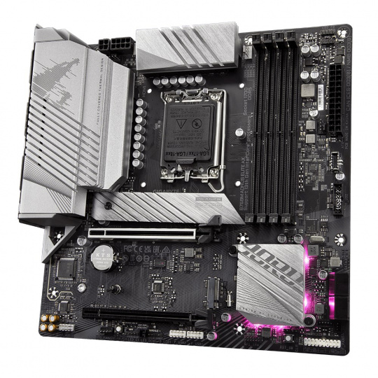 Gigabyte B760M AORUS ELITE AX základní deska Intel B760 LGA 1700 Micro ATX