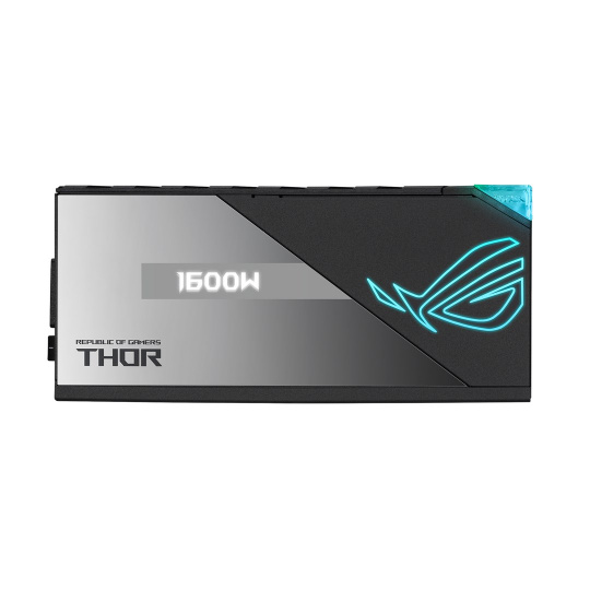 ASUS ROG THOR 1600W Titanium napájecí zdroj 20+4 pin ATX ATX Černá, Stříbrná