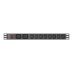 LANBERG POWER STRIP RACK PDU (1U, 16A,2XC19,8XC13)