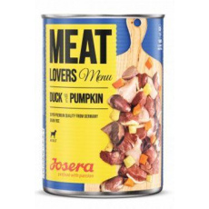 Josera Dog konz.Meat Lovers Menu Duck with Pumpk.400g Josera Dog konz.Meat Lovers Menu Duck with Pumpk.400g
