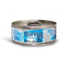MONGE NATURAL atlantický tuňák pro kočky 80 g MONGE NATURAL atlantický tuňák pro kočky 80 g