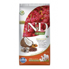 Farmina N&D dog QUINOA (GF) adult medium & maxi, skin & coat,coconut, herring 7 kg