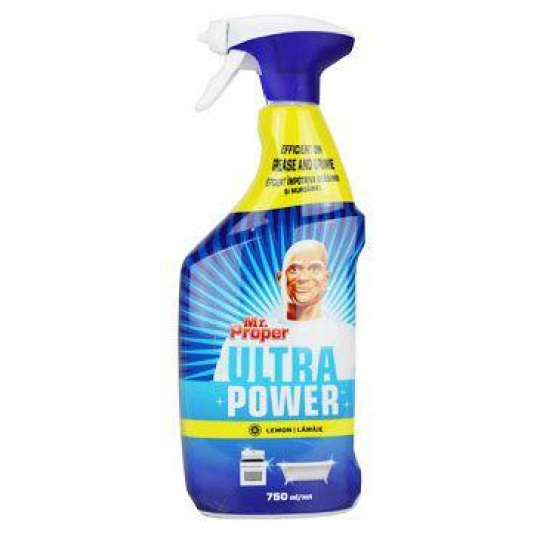 Čistič Mr. Proper Ultra Power Lemon spray 750ml