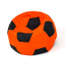 Sako taška pouf Ball orange-black XXL 140 cm