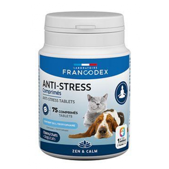 Francodex Anti-stress pro psy a kočky 75tbl Francodex Anti-stress pro psy a kočky 75tbl